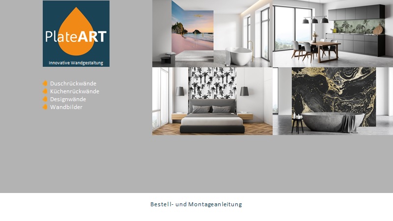 Bestell- und Montageanleitung
