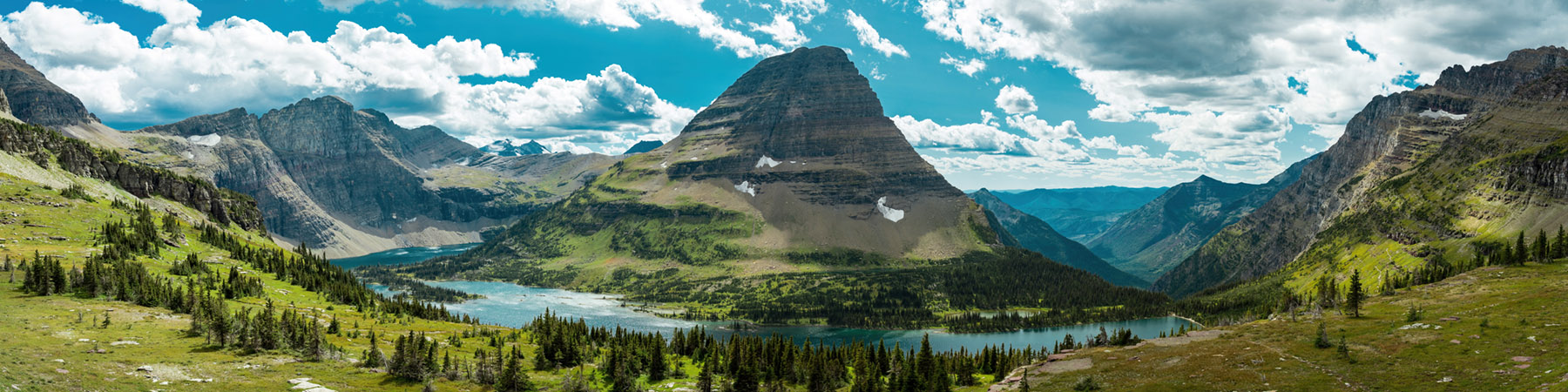 PlateART Küchenrückwand Bergsee